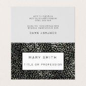 雑種エレガントフローラ – 動物 名刺 (外部フラット)