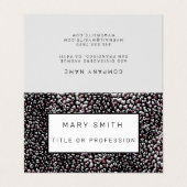 雑種エレガントフローラ – 動物 名刺 (外部フラット)