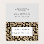 雑種エレガントフローラ – 動物 名刺 (外部フラット)