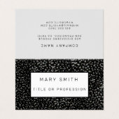 雑種エレガントフローラ – 動物 名刺 (外部フラット)