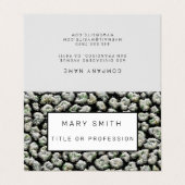 雑種エレガントフローラ – 動物 名刺 (外部フラット)