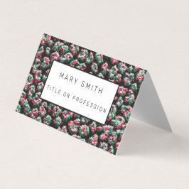 雑種エレガントフローラ – 動物 名刺