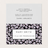 雑種エレガントフローラ – 動物 名刺 (外部フラット)