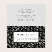 雑種エレガントフローラ – 動物 名刺 (外部フラット)