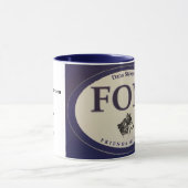 雑種犬のマグの友人 マグカップ (中央)