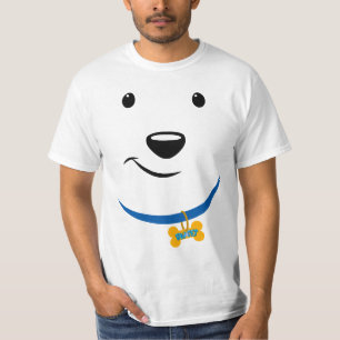 雑種犬の顔 Tシャツ