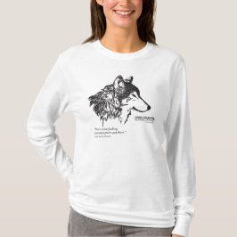雑種犬のTシャツ Tシャツ