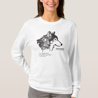 雑種犬のTシャツ Tシャツ