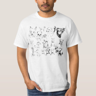 雑種犬 Tシャツ