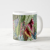 雑色にされるフィリップJacobsの生地はマグを去ります ジャンボコーヒーマグカップ (正面右)