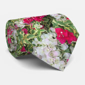 雑色のブーゲンビリア ネクタイ (ロール)