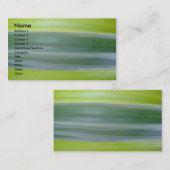 雑色の葉の名刺 名刺 (正面/裏面)