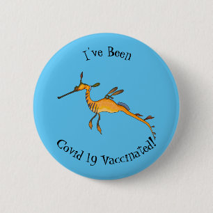 雑草だらけの海賊版の漫画イラストレーション 缶バッジ