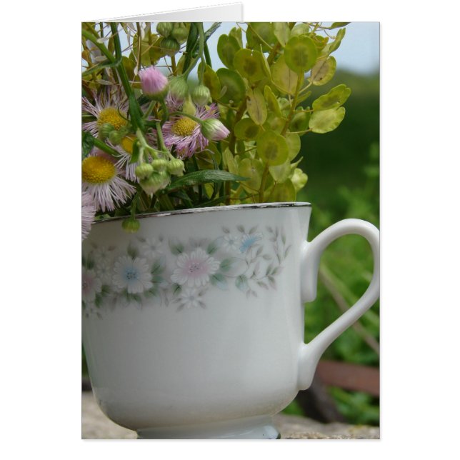 雑草のティーカップ (正面)