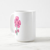 雑草の中の花・マグカップ コーヒーマグカップ (正面左)