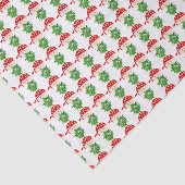 雑草の花束を持つ若い男パーソナライズされた 薄葉紙 (詳細)