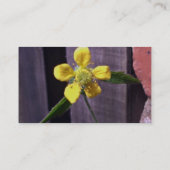 雑草の花 名刺 (裏面)