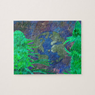 雑草の芸術©TeddyArtによる世界 ジグソーパズル