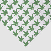 雑草の葉のクリスマスパーソナライズされた 薄葉紙 (詳細)