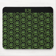 雑草の葉の円パターン