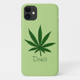 雑草の葉 iPhone 11 ケース