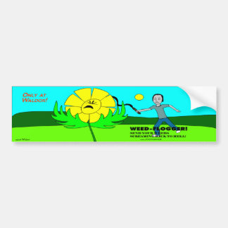 雑草のFloggerのバンパーステッカー! バンパーステッカー