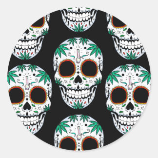 雑草のsugarskull ラウンドシール