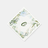 雑草みたいに成長し、少年はパーソナライズされ、 スタンダードカクテルナプキン (角)