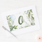 雑草みたいに成長し、少年はパーソナライズされ、 長方形シール (封筒)