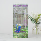 雑草を抜く詩 (スタンド正面)