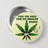 雑草を抜け出せ!_ 缶バッジ (正面&裏面)