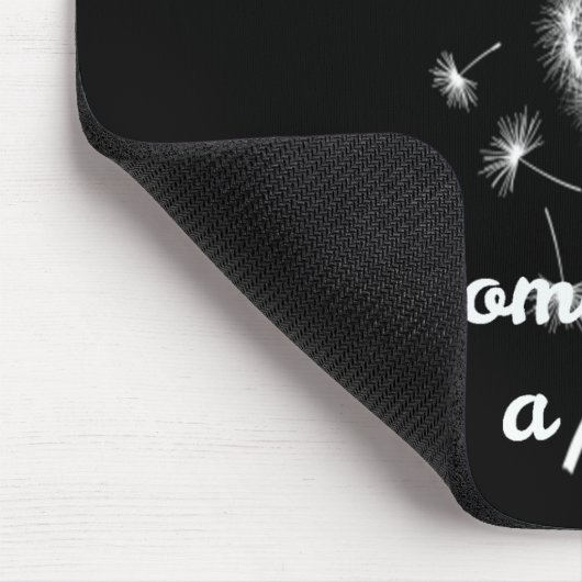 雑草を見る人もいれば、願いを見る人もいる マウスパッド (コーナー)