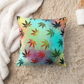 雑草カラフル クッション (ブランケット)