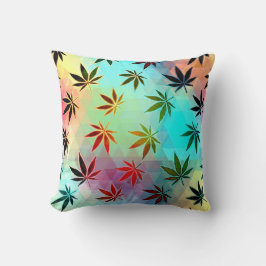 雑草カラフル クッション