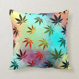 雑草カラフル クッション