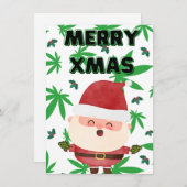 雑草サンタ (正面/裏面)