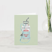 雑草スプレー庭園のメンテナンス カード (正面)