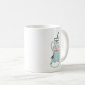 雑草スプレー庭園のメンテナンス コーヒーマグカップ (正面右)