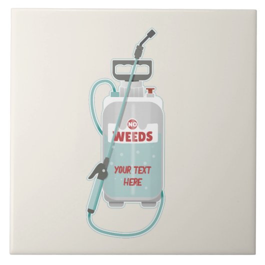 雑草スプレー庭園のメンテナンス タイル (正面)