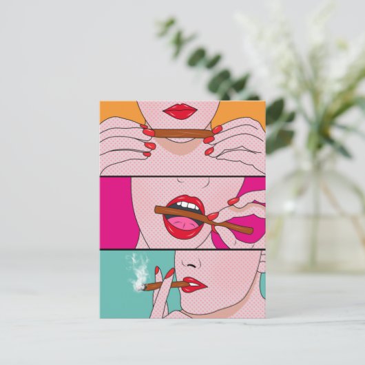 雑草屋 ポストカード (スタンド正面)