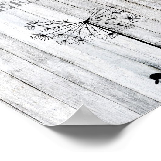 雑草感動的を見る人もいれば、願いを見る人もいる。 ポスター (角)