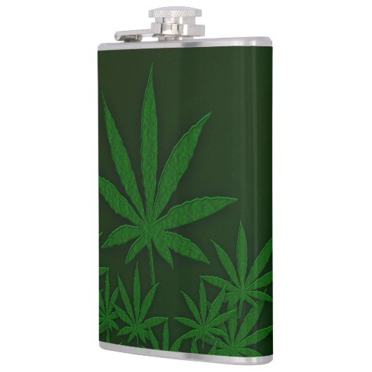雑草葉 フラスク (左)
