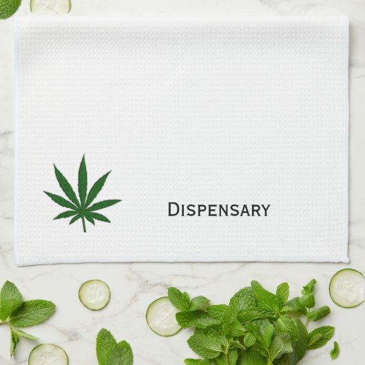 雑草 キッチンタオル (折り畳み)