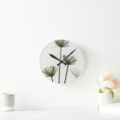 雑草 ラウンド壁時計 (ホーム)