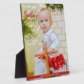 雑誌で私の初めてのクリスマスマイルストーンをカバー フォトプラーク (側面)