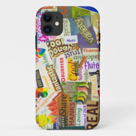 雑誌のクリッピングカラー iPhone 11 ケース