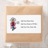 雑誌のユーモア以上の問題 ラベル (インサイチュ)