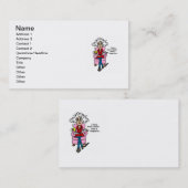 雑誌のユーモア以上の問題 名刺 (正面/裏面)