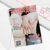 雑誌の表紙の写真の発表日を保存 招待状