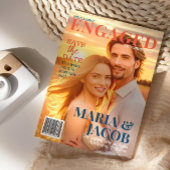 雑誌の表紙の写真の発表日を保存 招待状